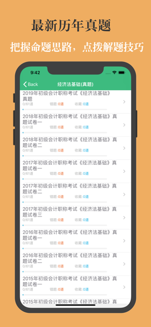 初级会计职称考试题库2023iPhone版