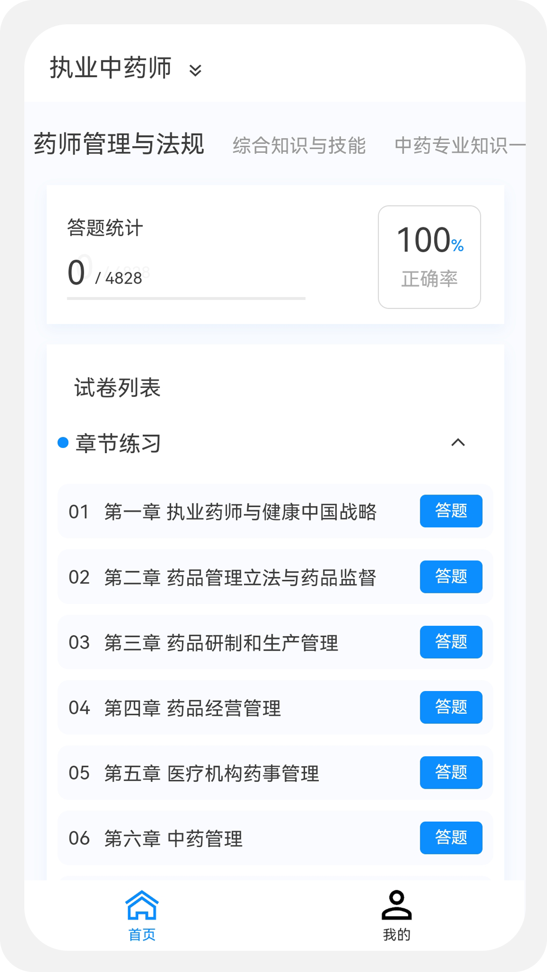 执业药师100题库