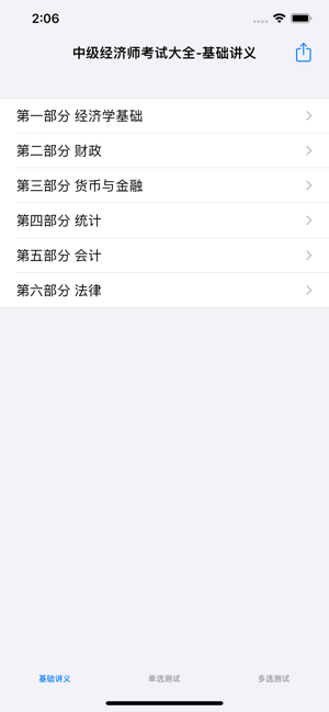 中级经济师考试知识点总结大全iPhone版