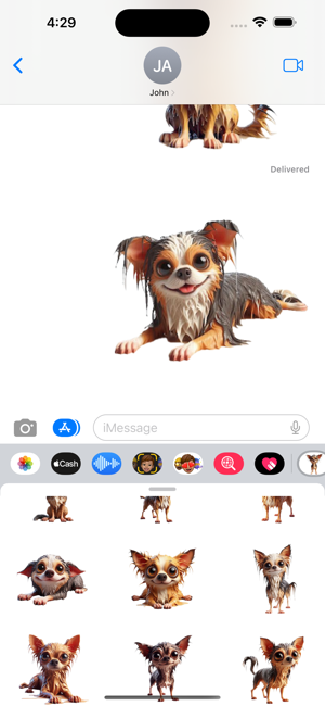 Wet Chihuahua StickersiPhone版