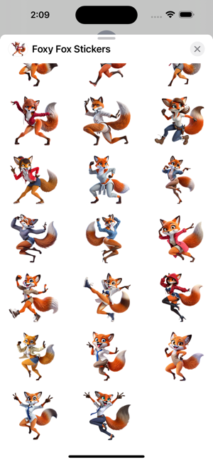 Foxy Fox StickersiPhone版