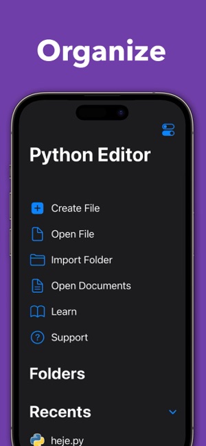 PythonEditorAppiPhone版