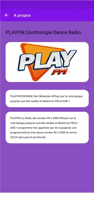 PLAYFM EspagneiPhone版