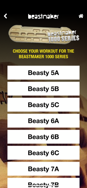 BeastmakerTrainingAppiPhone版