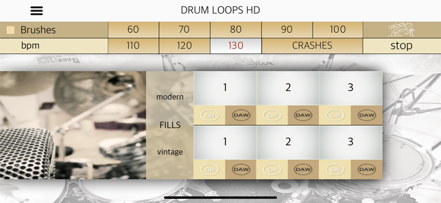 DrumLoopsHDiPhone版