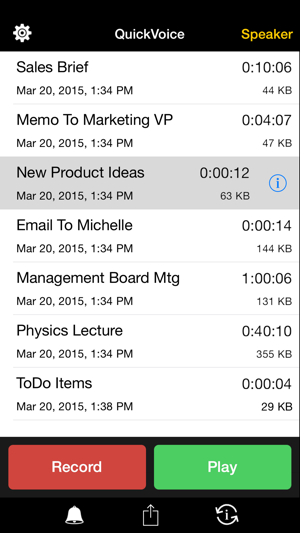 QuickVoice2TextEmail(PRORecorder)iPhone版