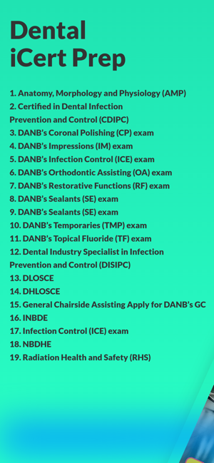 Dental iCert PrepiPhone版