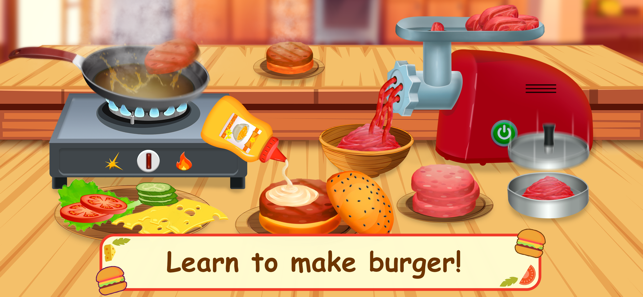 Burger Cafe – Cooking GamesiPhone版