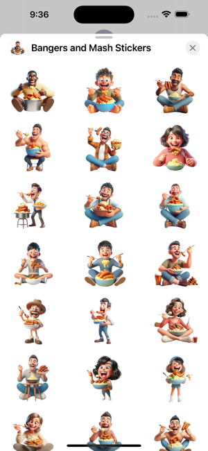 Bangers and Mash StickersiPhone版