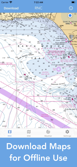 NauticalCharts&MapsiPhone版