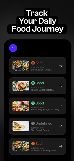 Food Allergy Scanner & TrackeriPhone版