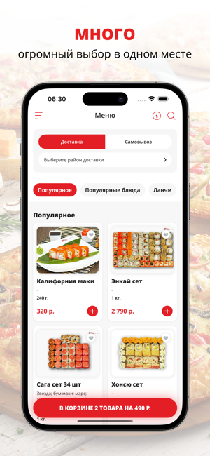 Sushi & Pizza | ВоронежiPhone版