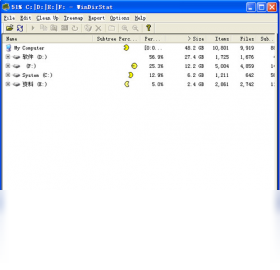 WinDirStatPC版