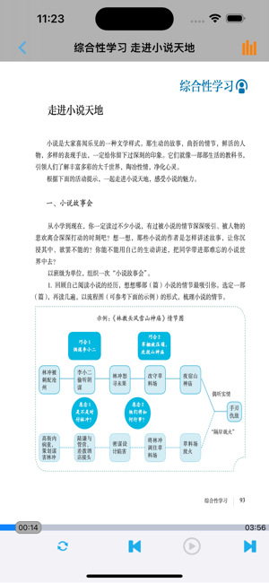 初中语文九年级上册人教版iPhone版