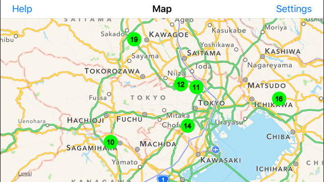 RadiationMapTrackerdisplaysworldwideradiationiPhone版