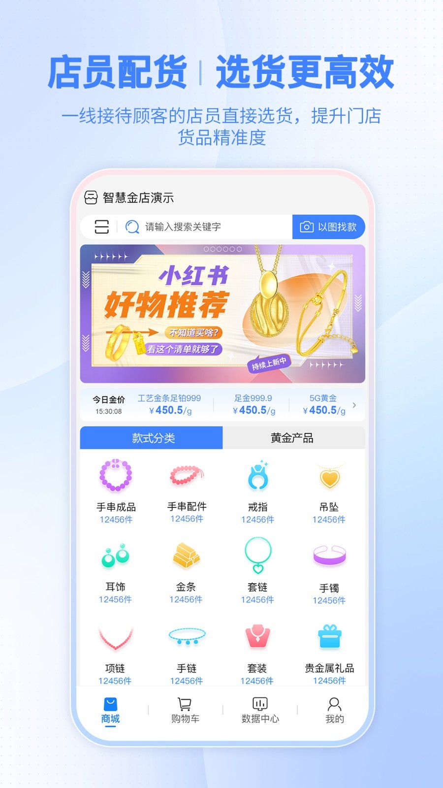 智慧金店店员