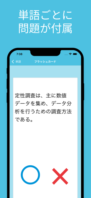 SNSマーケティング検定 単語帳iPhone版