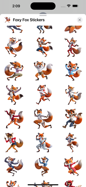 Foxy Fox StickersiPhone版