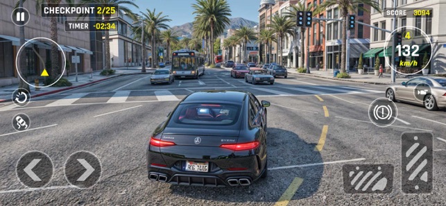 城市车模拟驾驶汽车:真实赛车模拟器赛车游戏‬iPhone版