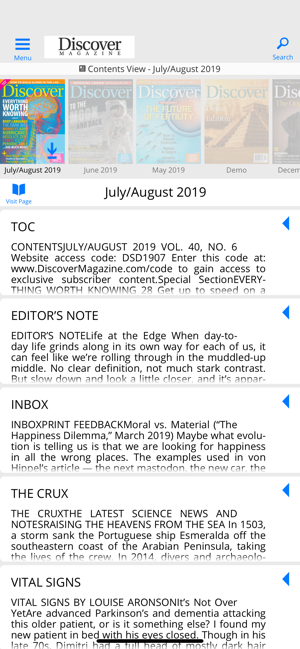 DISCOVERMagazineiPhone版