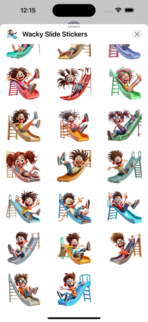 Wacky Slide StickersiPhone版