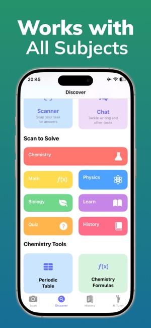 Chemistry Solver: AI ScanneriPhone版