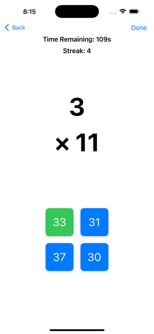 Math Flash Cards Quiz GameiPhone版