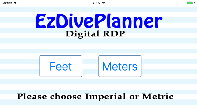 EzDivePlanneriPhone版