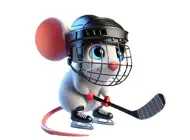 Hockey Mouse StickersiPhone版