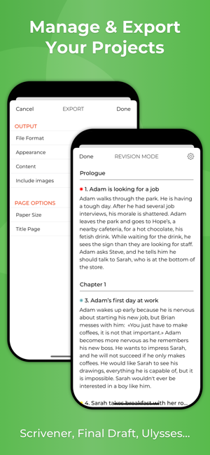 StoryPlannerforWritersiPhone版