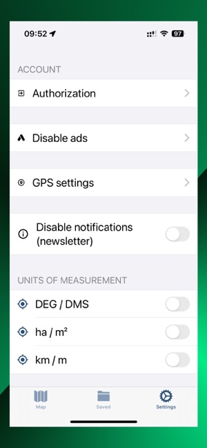 GPS Fields areas measureiPhone版