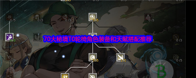 《再刷一把2：金色傳說》70大秘境T0輪椅角色裝備和天賦搭配推薦