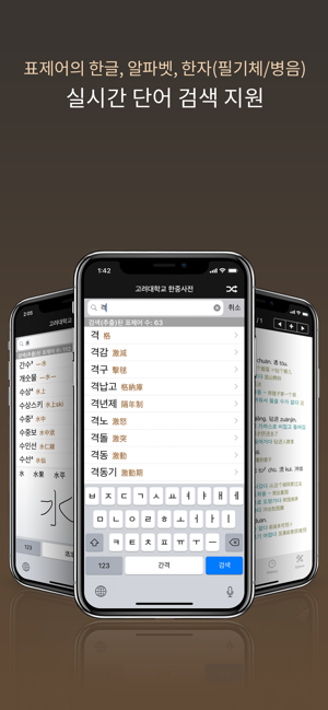 고려대한중사전iPhone版