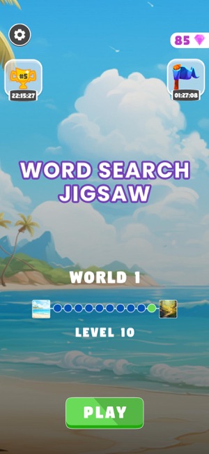 Word Search JigsawiPhone版