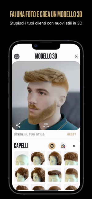 StyleForge: Barbiere 3D ProiPhone版