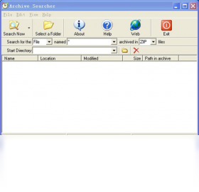 Archive SearcherPC版