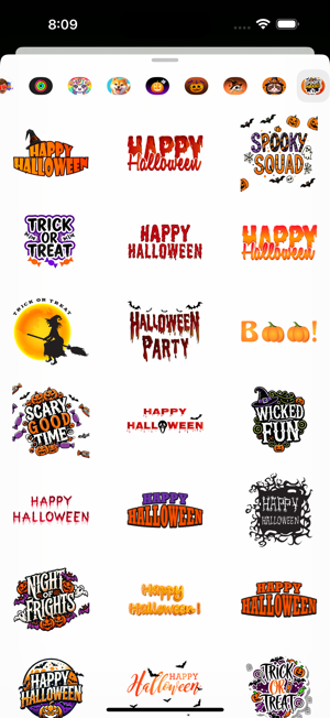 Spooky Phrases StickersiPhone版