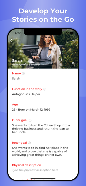 StoryPlannerforWritersiPhone版