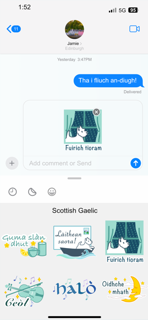 Gaelic StickersiPhone版