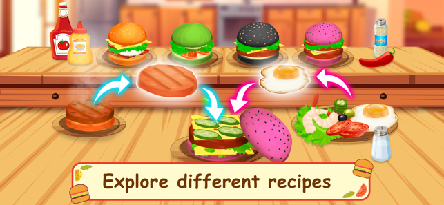 Burger Cafe – Cooking GamesiPhone版