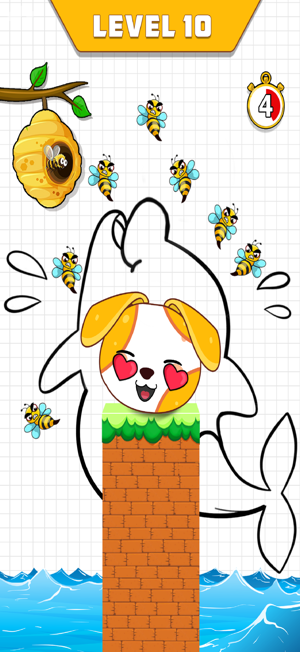 Save The Dog vs Bee GameiPhone版