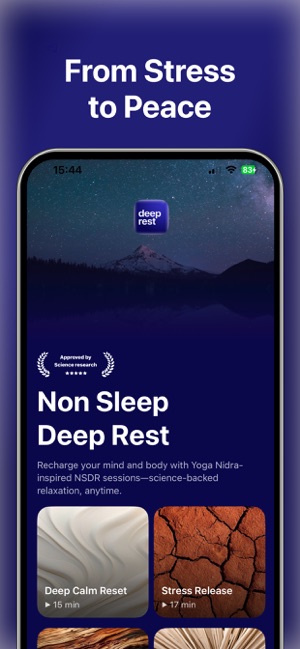 Deep Rest: Yoga Nidra & NSDRiPhone版