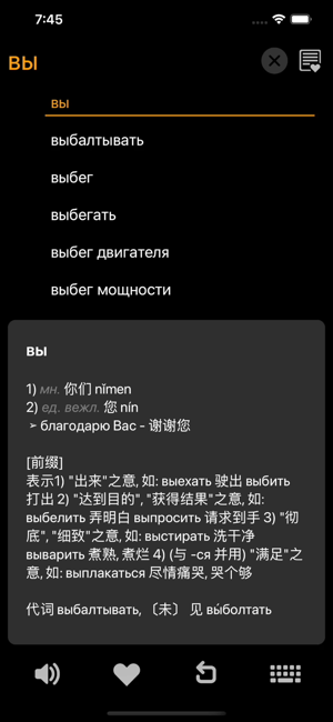 俄漢詞典大БКРС|БРуКС8in1俄漢俄詞典iPhone版