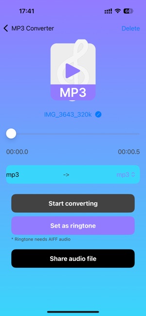 MP3 ConverteriPhone版