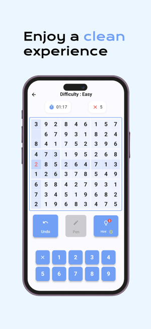 The simple sudokuiPhone版
