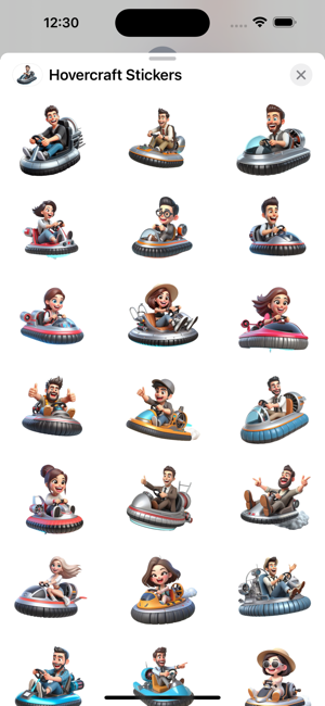 Hovercraft StickersiPhone版