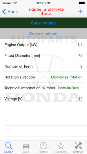 AutopartsforHondaiPhone版