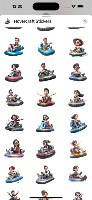 Hovercraft StickersiPhone版