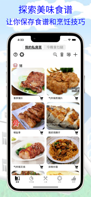 我的气炸锅食谱iPhone版