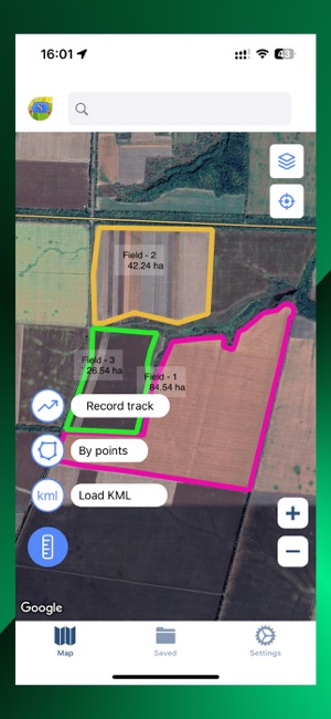 GPS Fields areas measureiPhone版